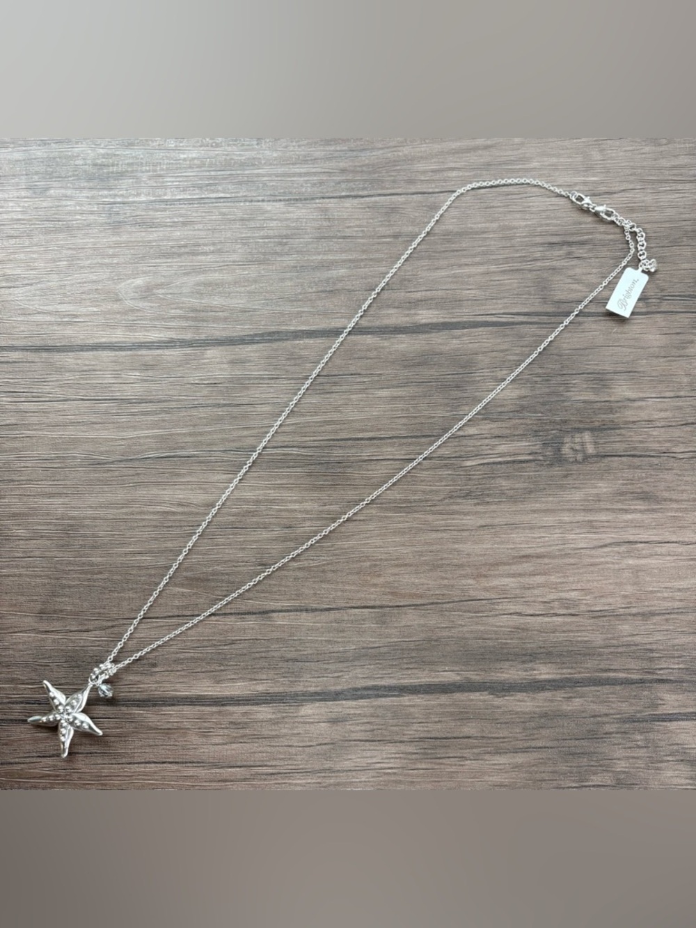Brighton Silver Starfish Pendant Necklace
